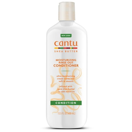 Cantu Shea Butter Moisturizing Rinse Out Conditioner, 13.5 fl oz