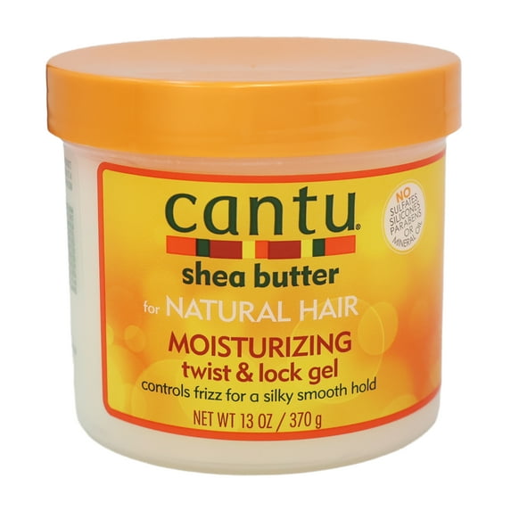 Cantu Shea Butter Moisturizing Twist and lock Gel 13 Oz., Pack of 4