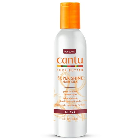 Cantu Shea Butter Super Shine Hair Silk, Lightweight Oil, 6 fl oz