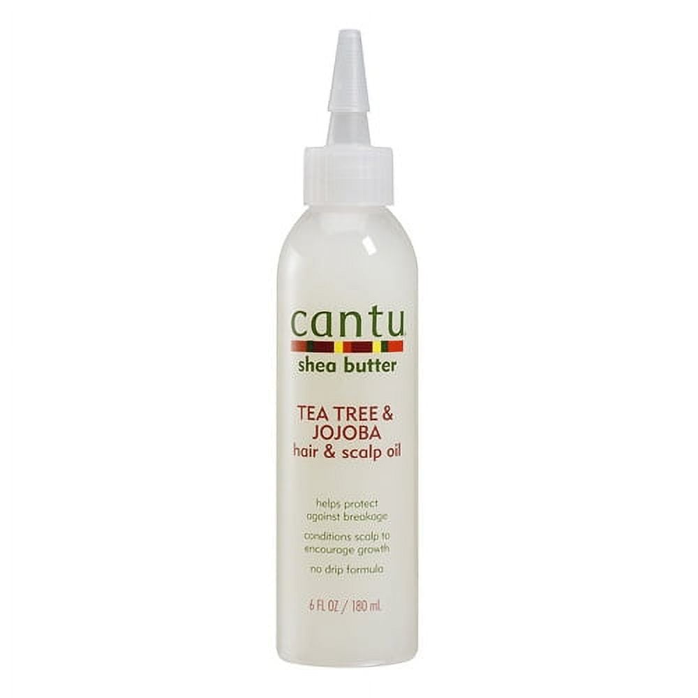 Cantu Shea Butter Tea Tree, Jojoba Hair And Scalp Oil, 6 Oz