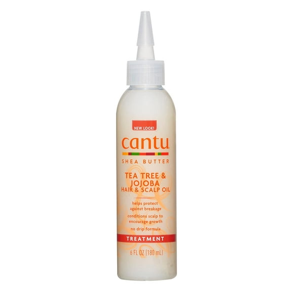 Cantu, Shea Butter, Tea Tree & Jojoba Hair & Scalp Oil, 6 fl oz (180 ml) Pack of 2
