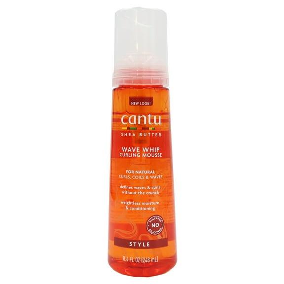 Cantu Shea Butter Wave Whip Curlng Mouss, 8.4 Oz., Pack of 3