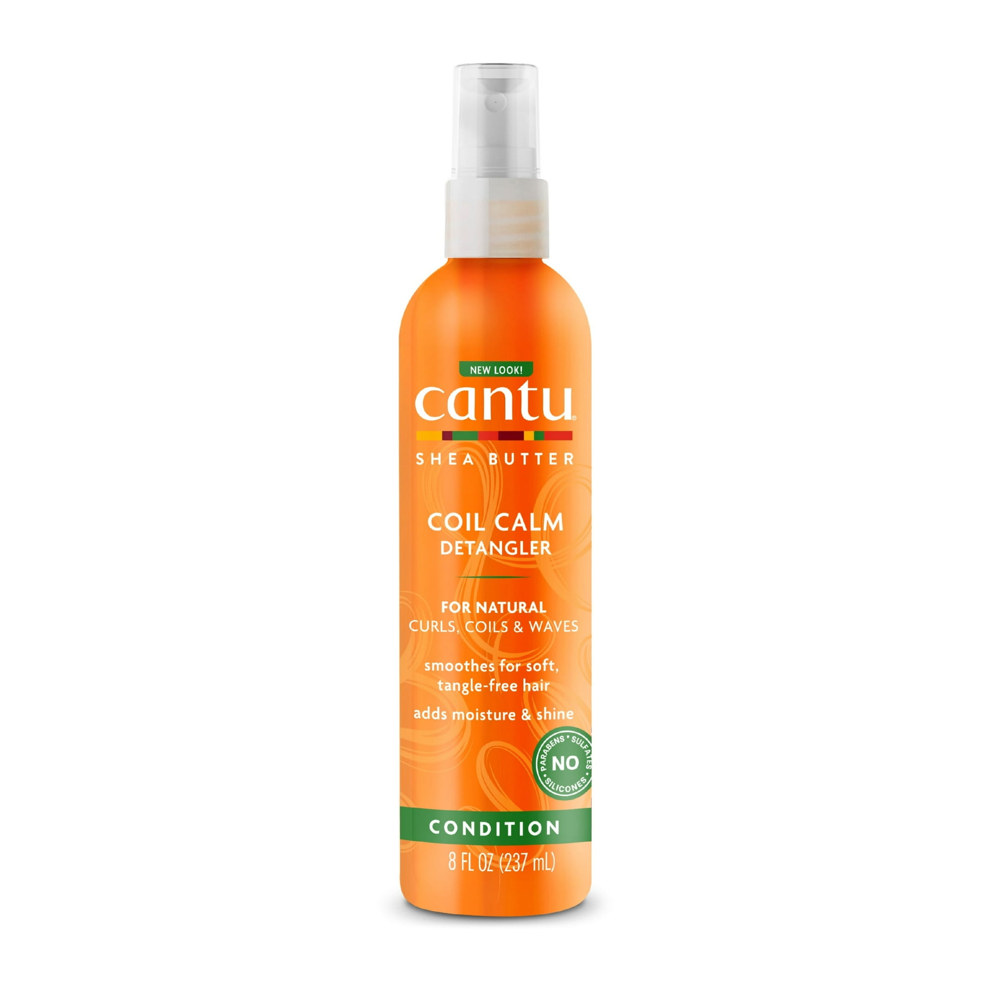 Cantu Shea Butter Coil Calm Detangler, 8 fl oz