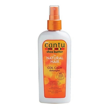 Cantu Shea Butter for Natural Hair Coil Calm Detangler Spray, 8 Oz