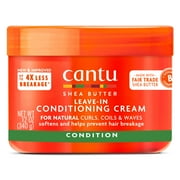 Cantu Shea Butter for Natural Hair Leave-In Conditioning Cream 12 fl. oz. Jar