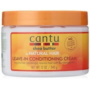 Cantu Shea Butter for Natural Hair Leave In Conditioning Repair Cream, 12 Ounce