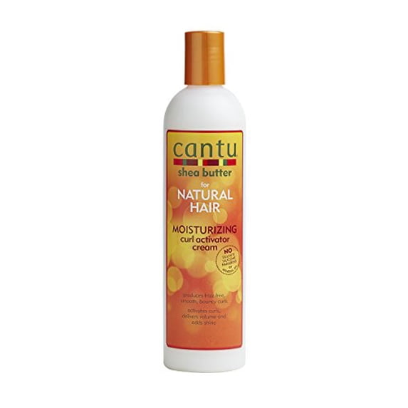 Cantu Shea Butter for Natural Hair Moisturizing Curl Activator Cream, 12 Ounce (Pack of 4)