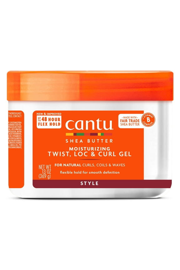 Shea Butter for Natural Hair Moisturizing Twist & Lock Gel 13 oz. Jar