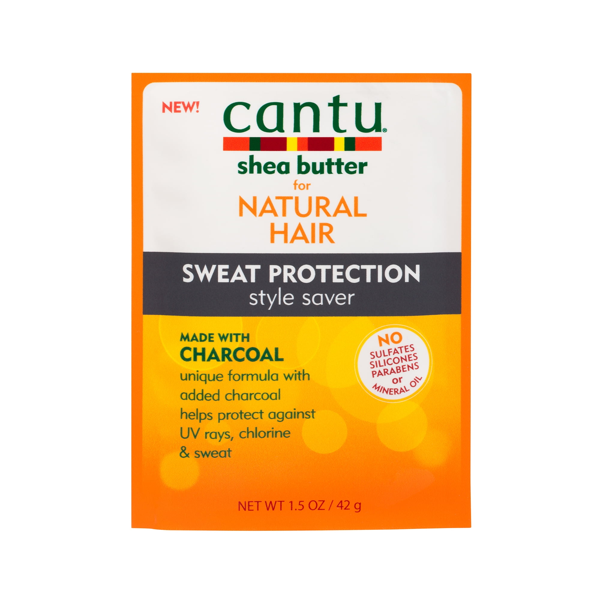 Cantu Shea Butter for Natural Hair Sweat Protection Style Saver, 1.5oz
