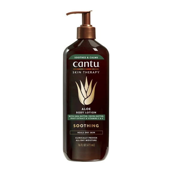 Cantu Skin Therapy Body Lotion, Aloe Vera, 16 fl oz