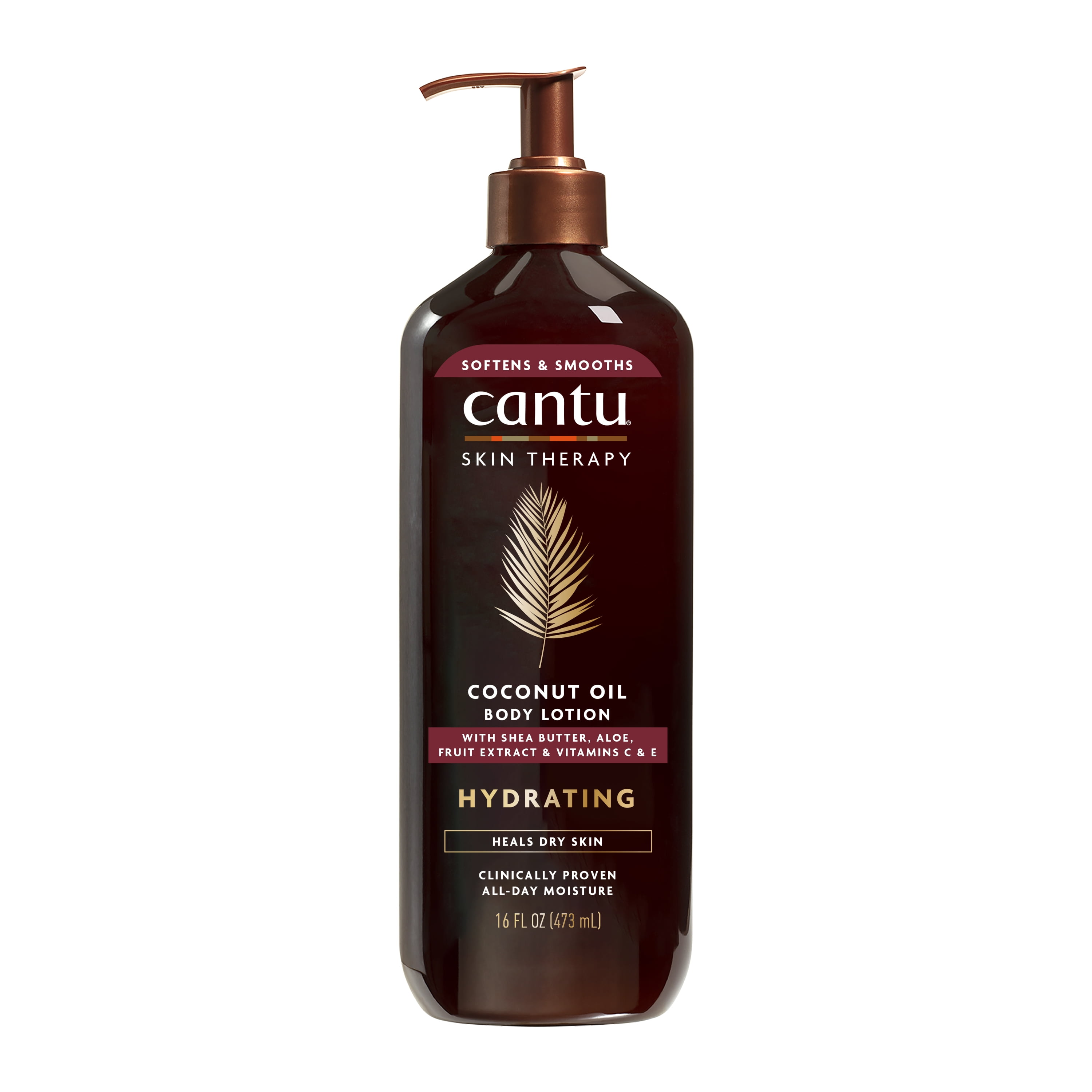 Cantu Skin Therapy Hydrating Body Lotion, Coconut Oil with Butters and