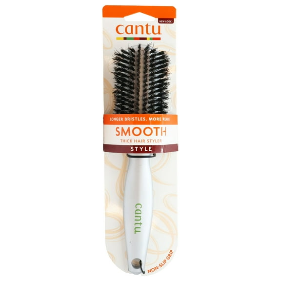 Cantu Smooth Thick Hair Styler Brush, Pack of 2