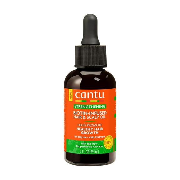 Cantu Strengthening Biotin-Infused Hair & Scalp Oil with Rosemary and Mint (59ml)