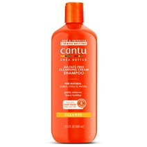 Cantu Sulfate-Free Cleansing Cream Shampoo with Shea Butter for Natural Hair, 13.5 oz