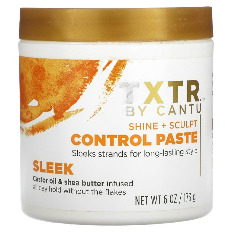 TXTR By Cantu, Shine + Sculpt Control Paste, Sleek, 6 oz (173 g 