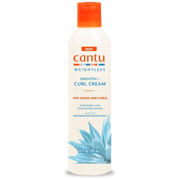 Cantu Weightless Smooth + Curl Cream, 10 fl oz C29