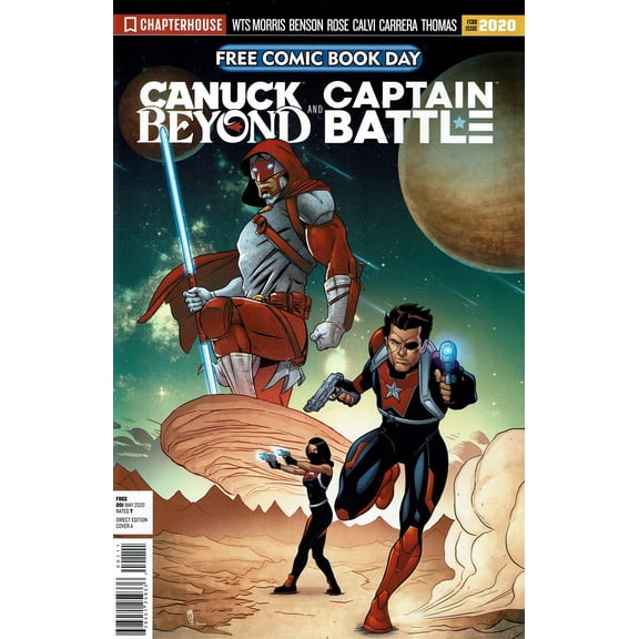 Canuck Beyond And Captain Battle FCBD #1A VF ; Chapterhouse Comic Book