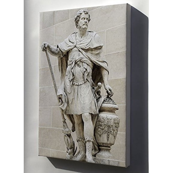 Canvas 16x24; Hannibal Barca The Louvre