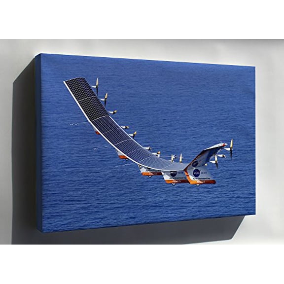 Canvas 16x24; Nasa Pathfinder Helios Prototype In Flight