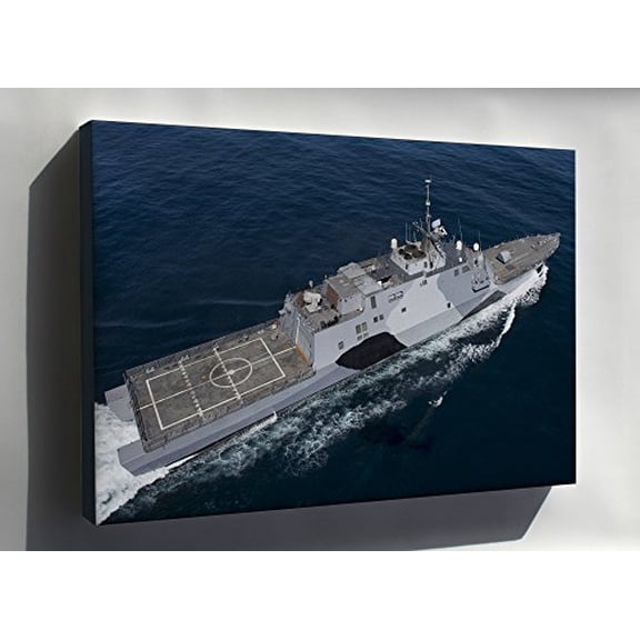 Canvas 16x24; Uss Freedom (Lcs-1)