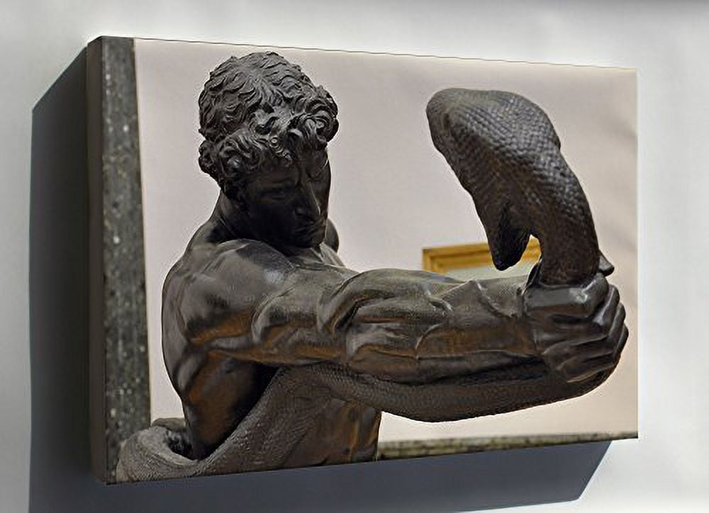Canvas 24x36; Athlete Wrestling With Python Tate Britain, Frederic