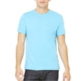 thumbnail image 1 of Canvas 3001 Unisex Jersey Short-Sleeve T-Shirt - Aqua - Extra Small, 1 of 1