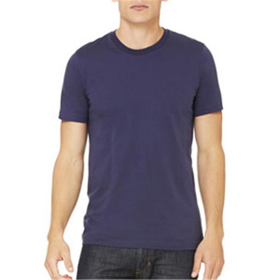 Canvas 3001 Unisex Jersey Short-Sleeve T-Shirt - Navy - 2XL