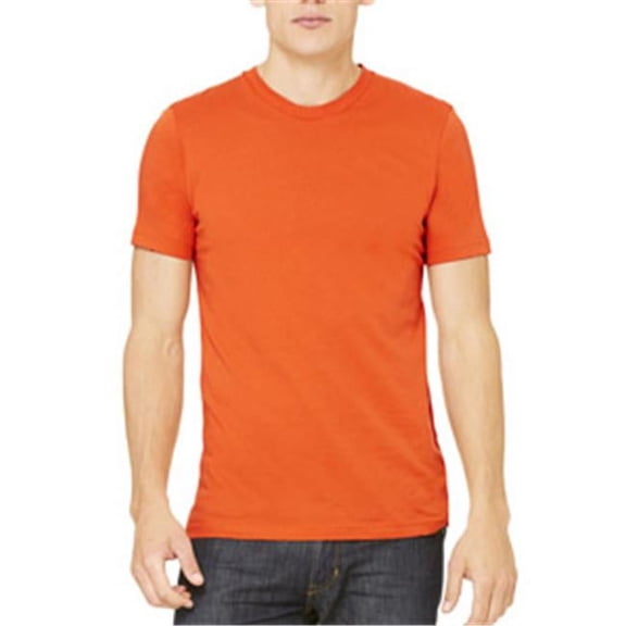 Canvas 3001 Unisex Jersey Short-Sleeve T-Shirt - Orange - Extra Small