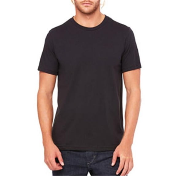 Canvas 3001 Unisex Jersey Short-Sleeve T-Shirt - Vintage Black - Extra Small