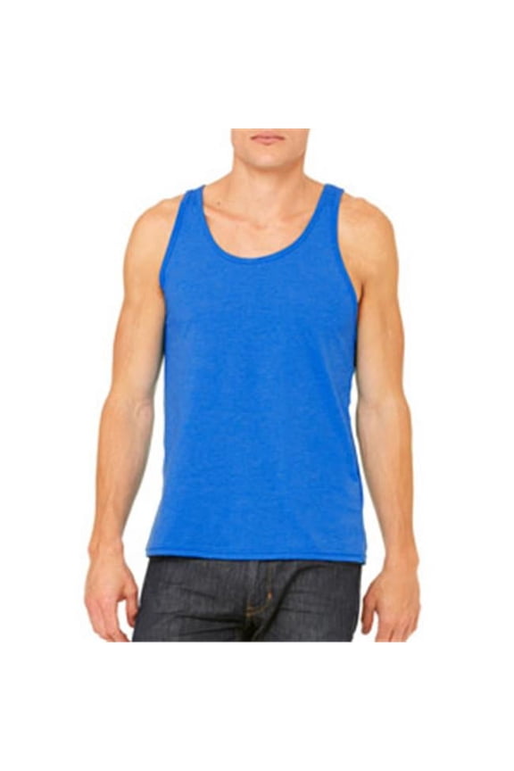 3480 Unisex Jersey Tank - True Royal - Extra Small