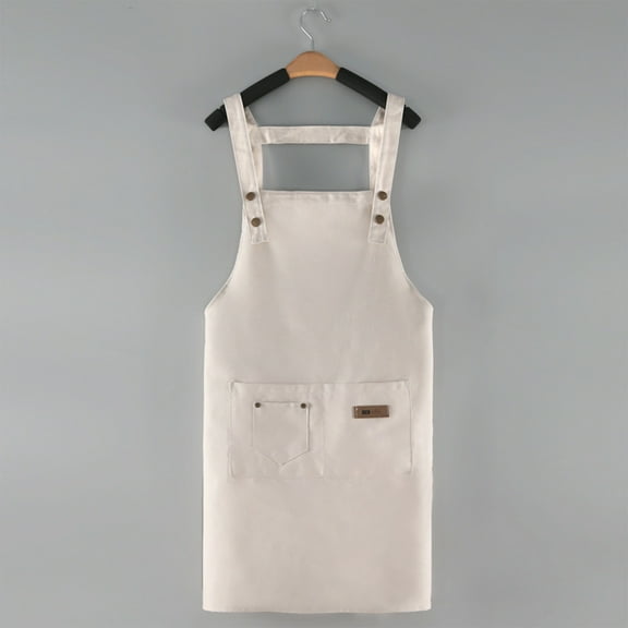 This Canvas Apron Is Made Of Pure Cotton and Polyester. It Is Perfect for Advertising, Logo Printing, Manicures, and As Work Wear In The Home, Kitchen, Or Restaurant