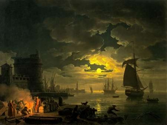 Canvas Art - Claude Joseph Vernet (18 x 24)