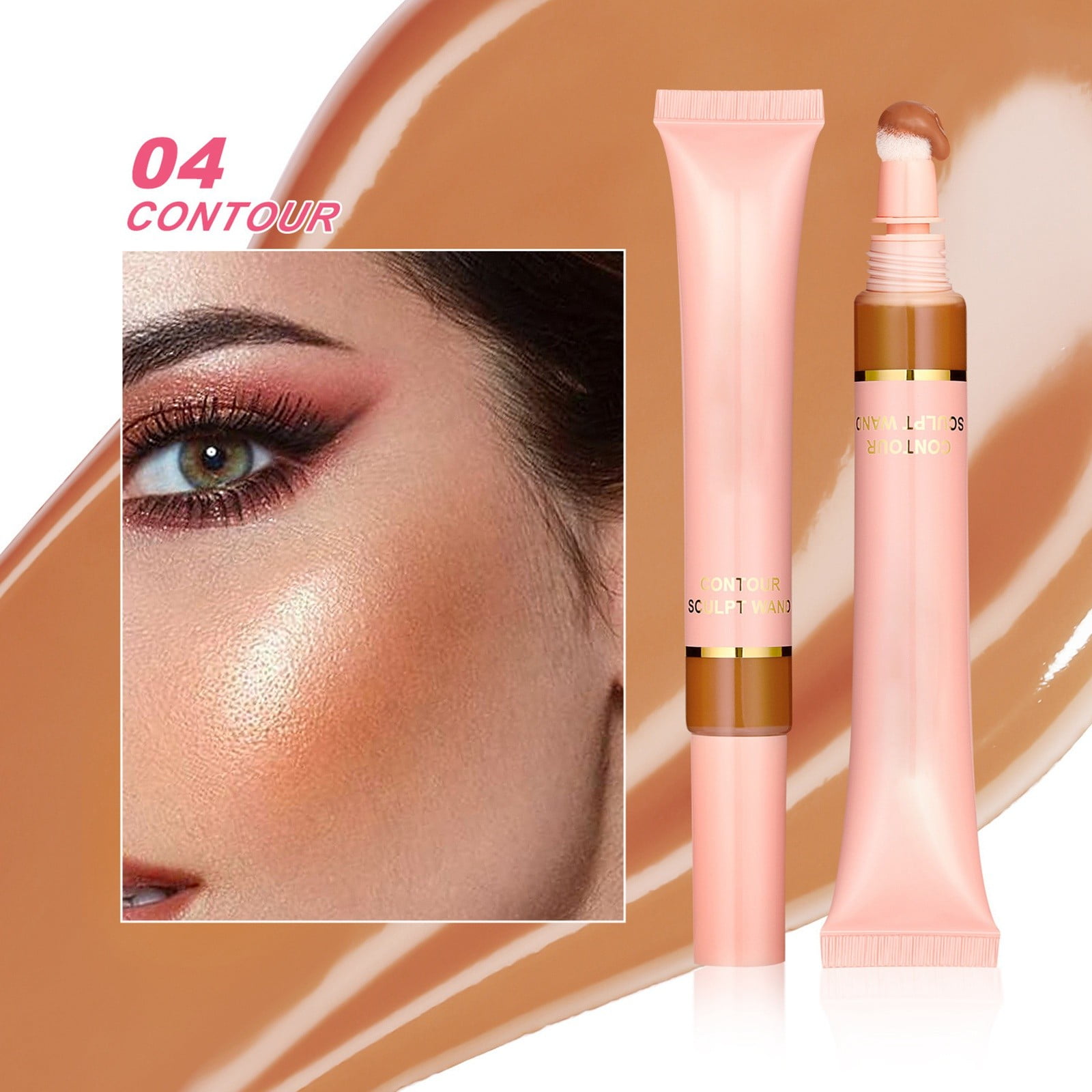 Bullfrog Sunblock under Eye Brightener Glow Cover up Makeup Light Glow Petal 2 Just Makeup Eye Stick Highlighter High for Eyes Wristbands Youth Glow in The Dark Makeup Makeup Remover Stick