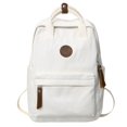 thumbnail image 1 of Canvas Backpack Female Student Portable School Bag Female Retro Portable School Backpack, 1 of 7
