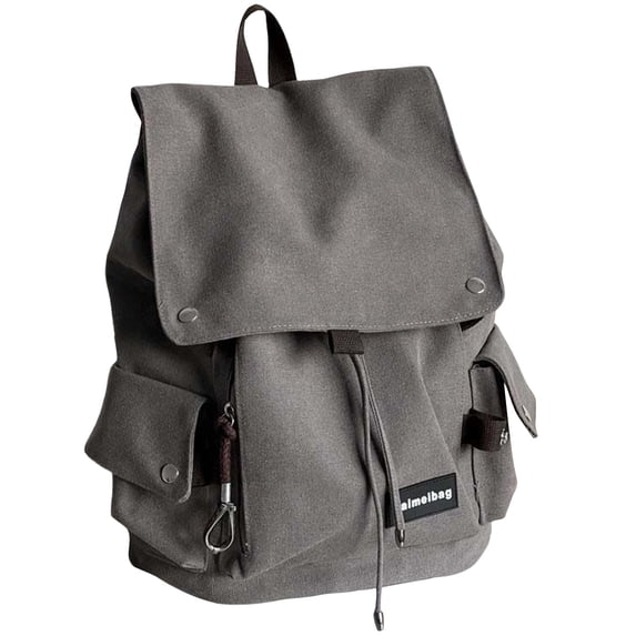 Canvas Backpack Vintage Backpack Daypack for Men Women Laptop Travel Rucksack