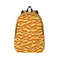 Canvas Backpack for School, Hot Dogs Travel Backpack Laptop Backpacks