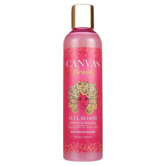 Canvas Beauty Full Bloom Amplifying Shampoo, 8 oz., All Hair Type, Volumizing