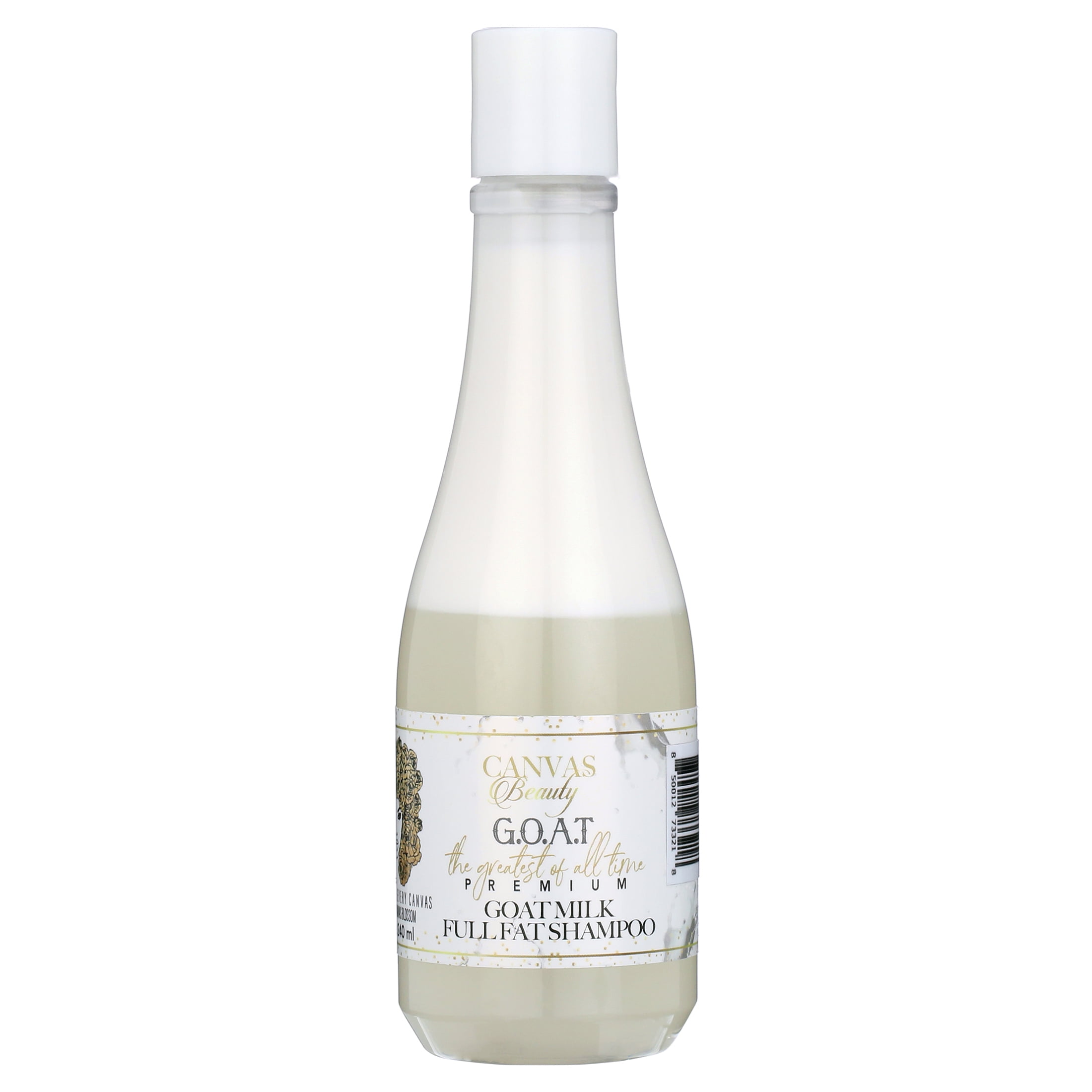 Canvas Beauty Goat Milk Full Fat Shampoo 8 fl. oz., All Hair Types