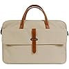 Canvas Briefcase Convertible Multifunction 15 Inch Laptop Messenger Bags Handbag for Business Man Casual Shoulder Bag