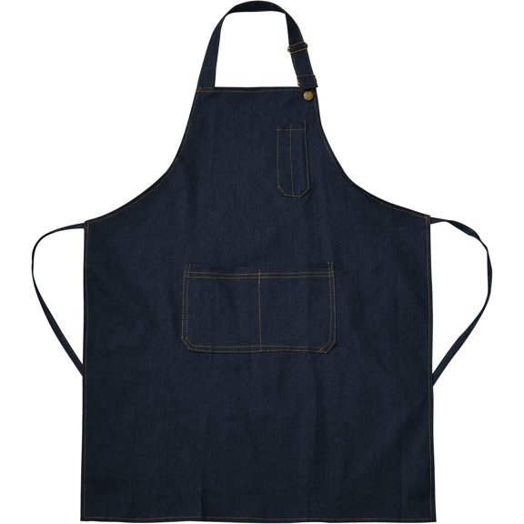 Canvas Chef Aprons for Men Women with Large Pockets
