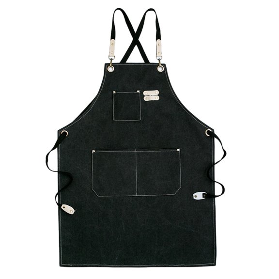 Canvas Chefs Apron With Waterproof Quality, Adjust Fit For Chefs Bakers Experts