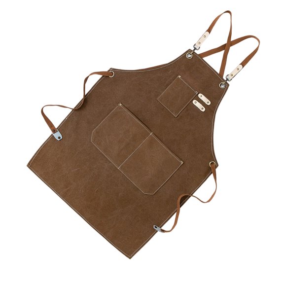 Canvas Chefs Apron With Waterproof Quality, Adjust Fit For Chefs Bakers Experts