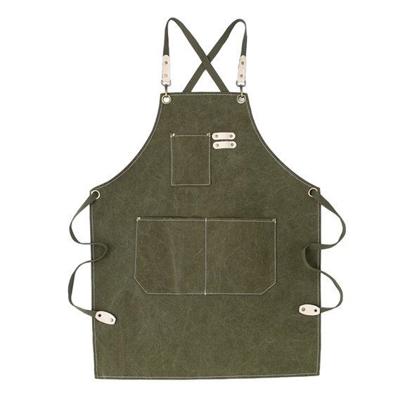 Canvas Chefs Apron With Waterproof Quality, Adjust Fit For Chefs Bakers Experts