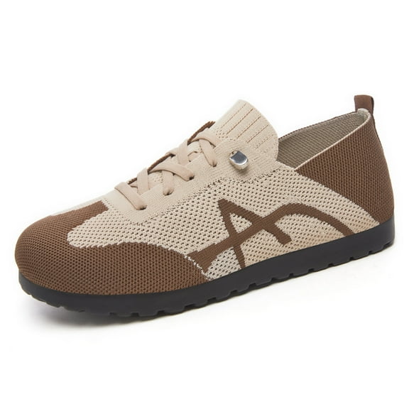 Canvas Chunky Sneakers for Women Anti-Slip Comfort Walking Shoes Breathable Summer Casual Shoes