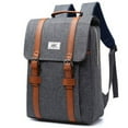 thumbnail image 1 of Canvas Computer Backpack,Pink, 1 of 2
