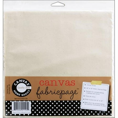 Canvas Corp 466999 Fabric Page 12 in. x 12 in. 1-Pkg-Canvas