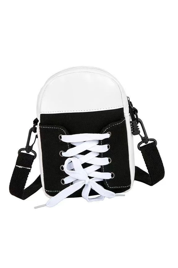Canvas Crossbody Shoulder Bag for Women Men, Lightweight Casual Daypack with Adjustable Strap, Travel Hiking Purse with Multiple Pockets for Daily Use