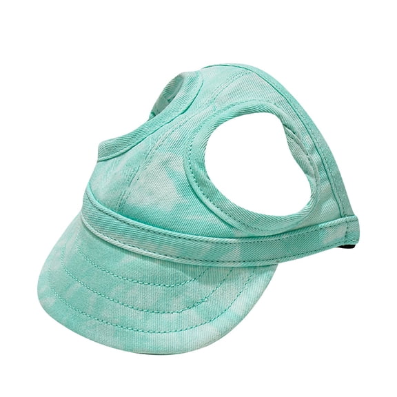 Canvas Dog Baseball Cap with Ear Holes, Dog Toys, Adjustable Dog Sun Hat for Small Medium Large Dogs, Outdoor Dog Hat for Travel, Sun Protection Dog Visor, Summer Headwear Accessories