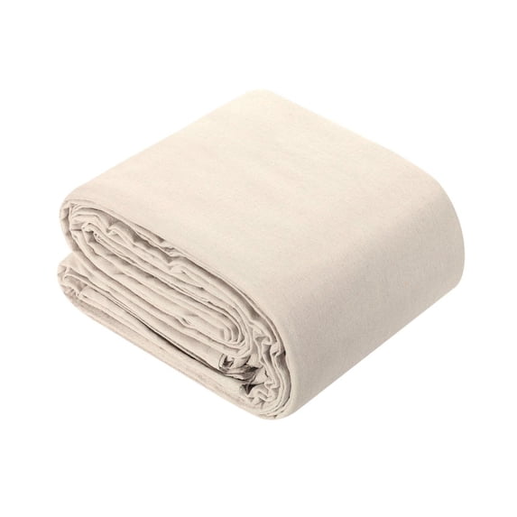 Canvas Drop Cloth 9x12 ft 2 Pack - Painter's Cotton Tarp for Painting, Renovations, Dust Protection - All Purpose Canvas Tarp