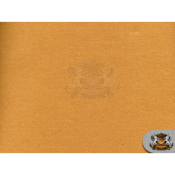 Canvas Duck 10 oz Dyed Solid Fabric GOLD / 54" W / Sold by the yard